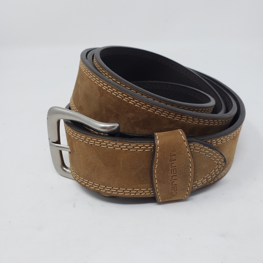 Carhartt Tan Italian Leather Belt size 52